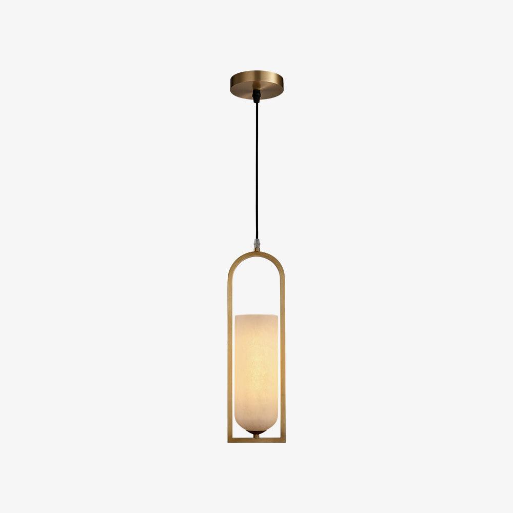 Svala Arch Alabaster Pendelleuchte