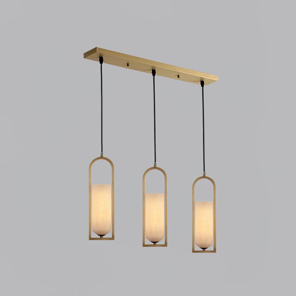 Svala Arch Alabaster Pendelleuchte