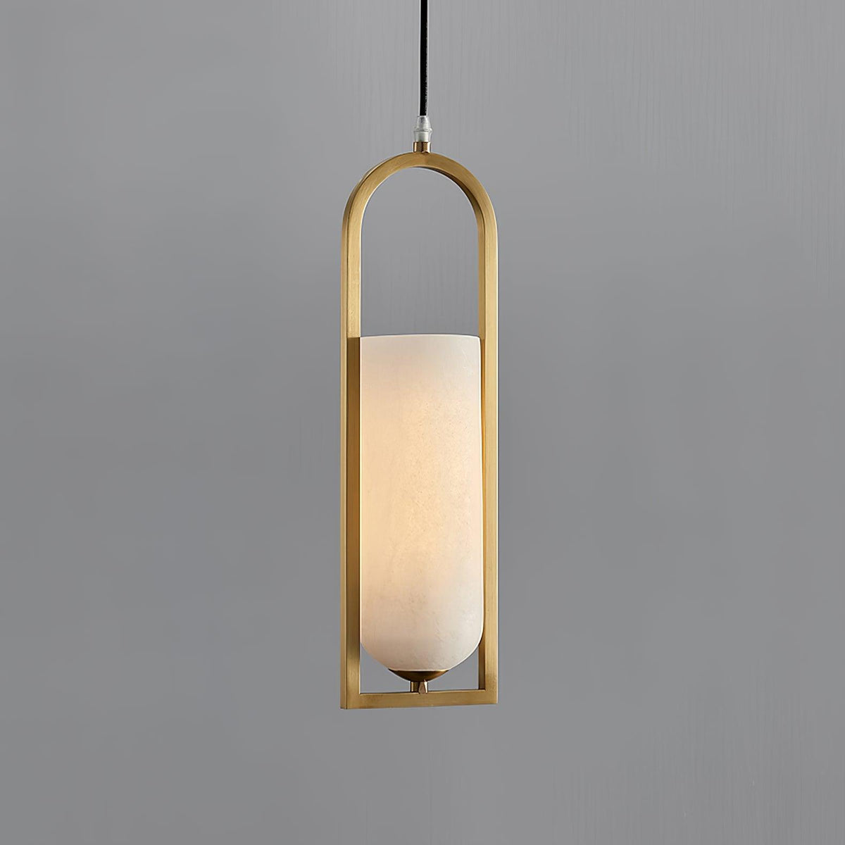 Svala Arch Alabaster Pendelleuchte