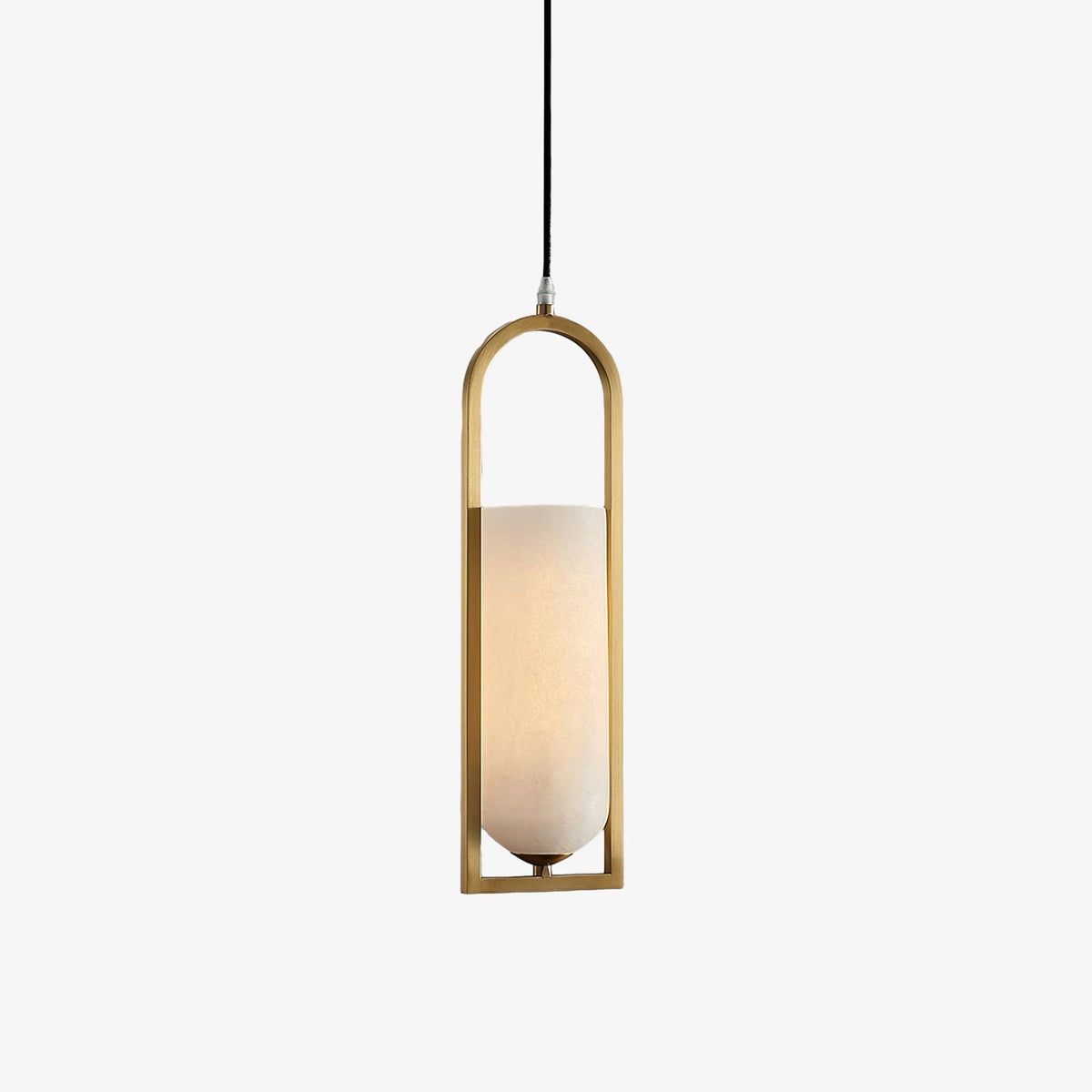 Svala Arch Alabaster Pendelleuchte