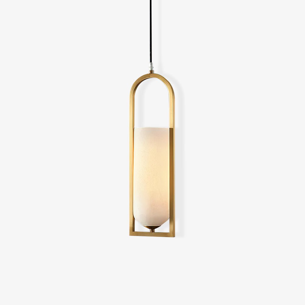 Svala Arch Alabaster Pendelleuchte