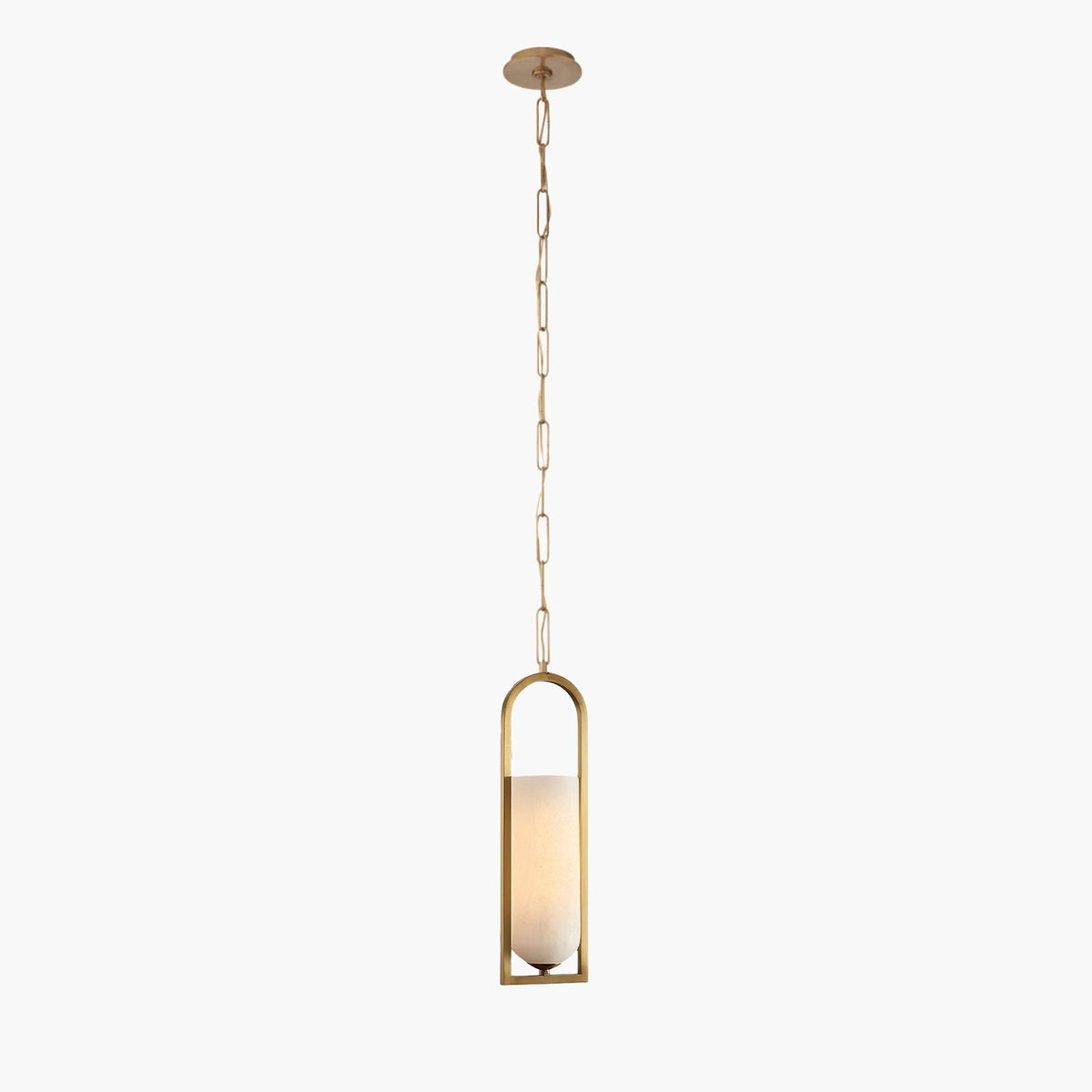 Svala Arch Alabaster Pendelleuchte