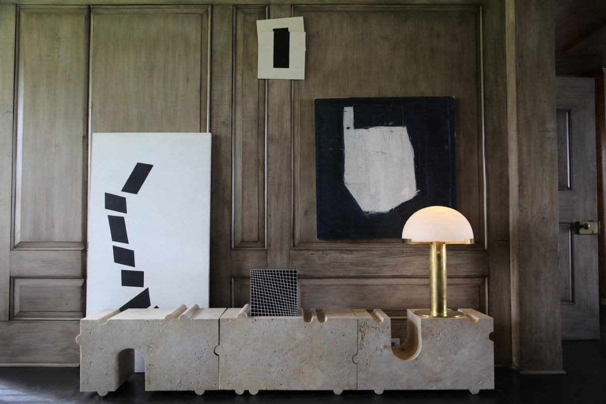 Keir Alabaster-Tischlampe
