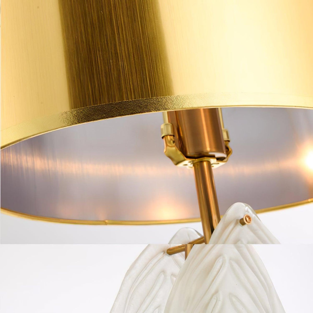 Velivaine elegante Tischleuchte aus Glas
