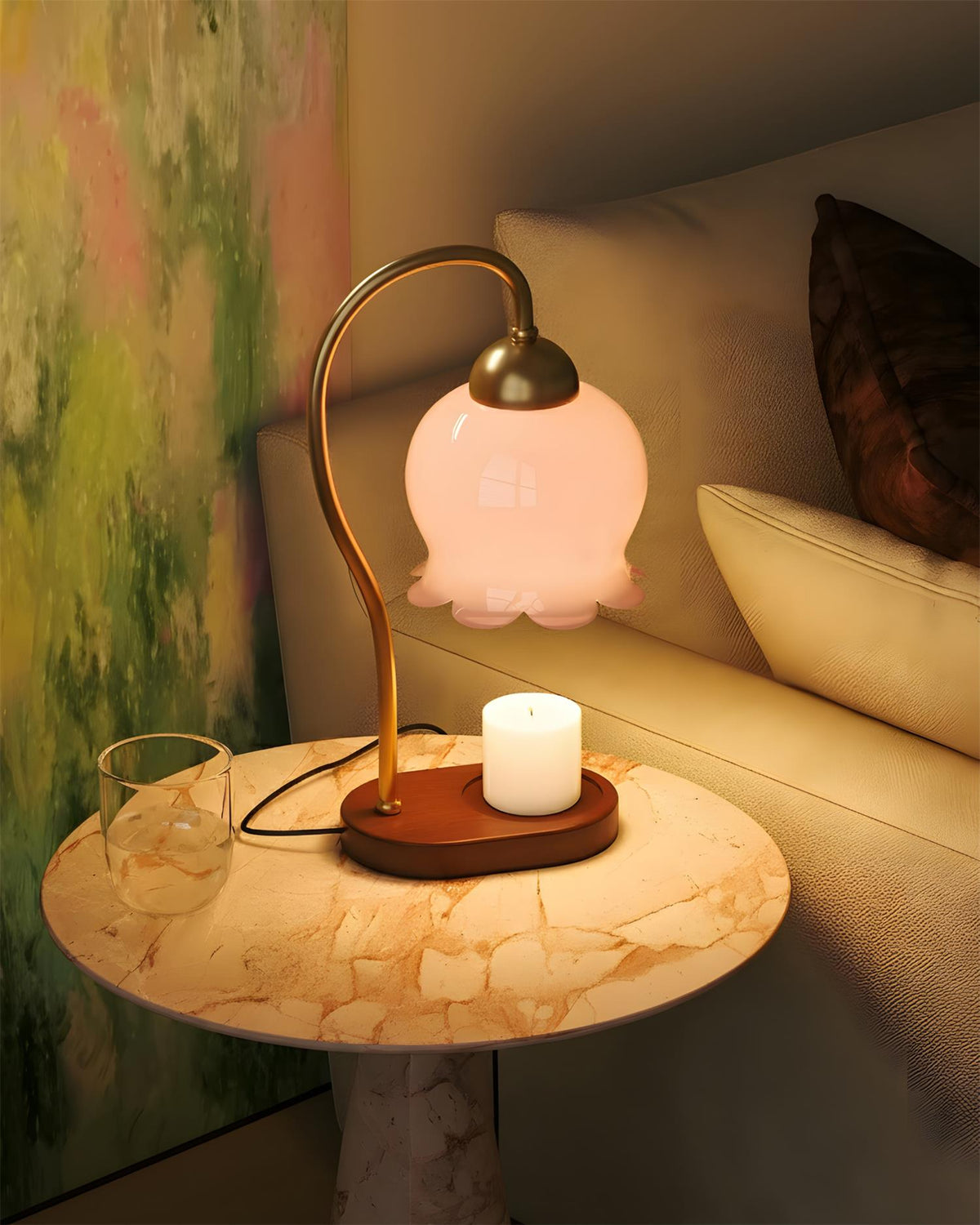 Lioreria Kerzenwärmer-Tischlampe