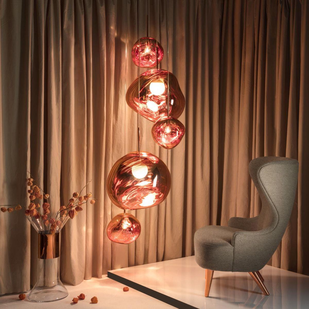 Lumora Pendelleuchte Irregular Cluster Sculptural
