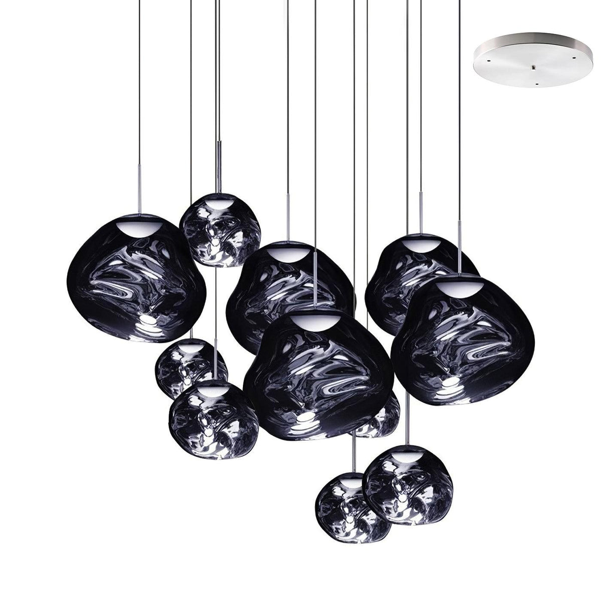 Lumora Pendelleuchte Irregular Cluster Sculptural