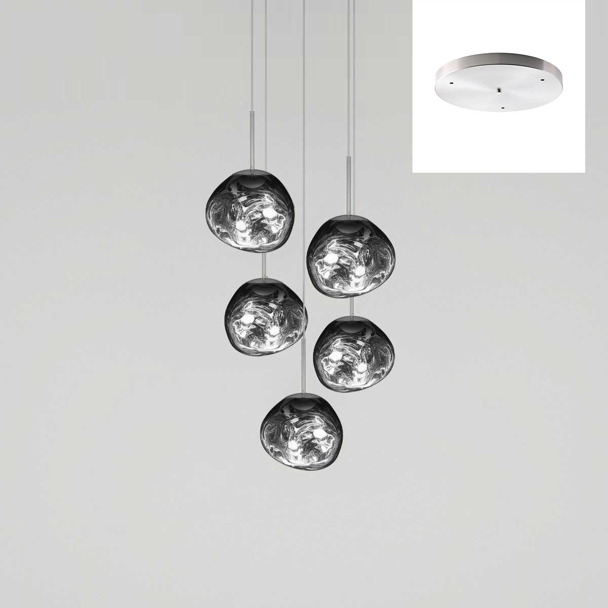 Lumora Pendelleuchte Irregular Cluster Sculptural