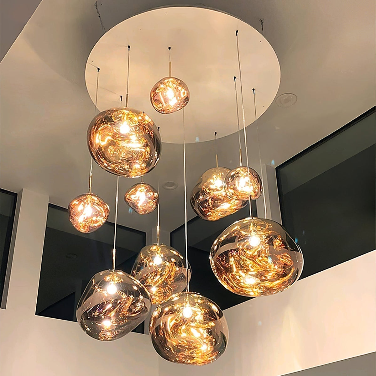 Lumora Pendelleuchte Irregular Cluster Sculptural