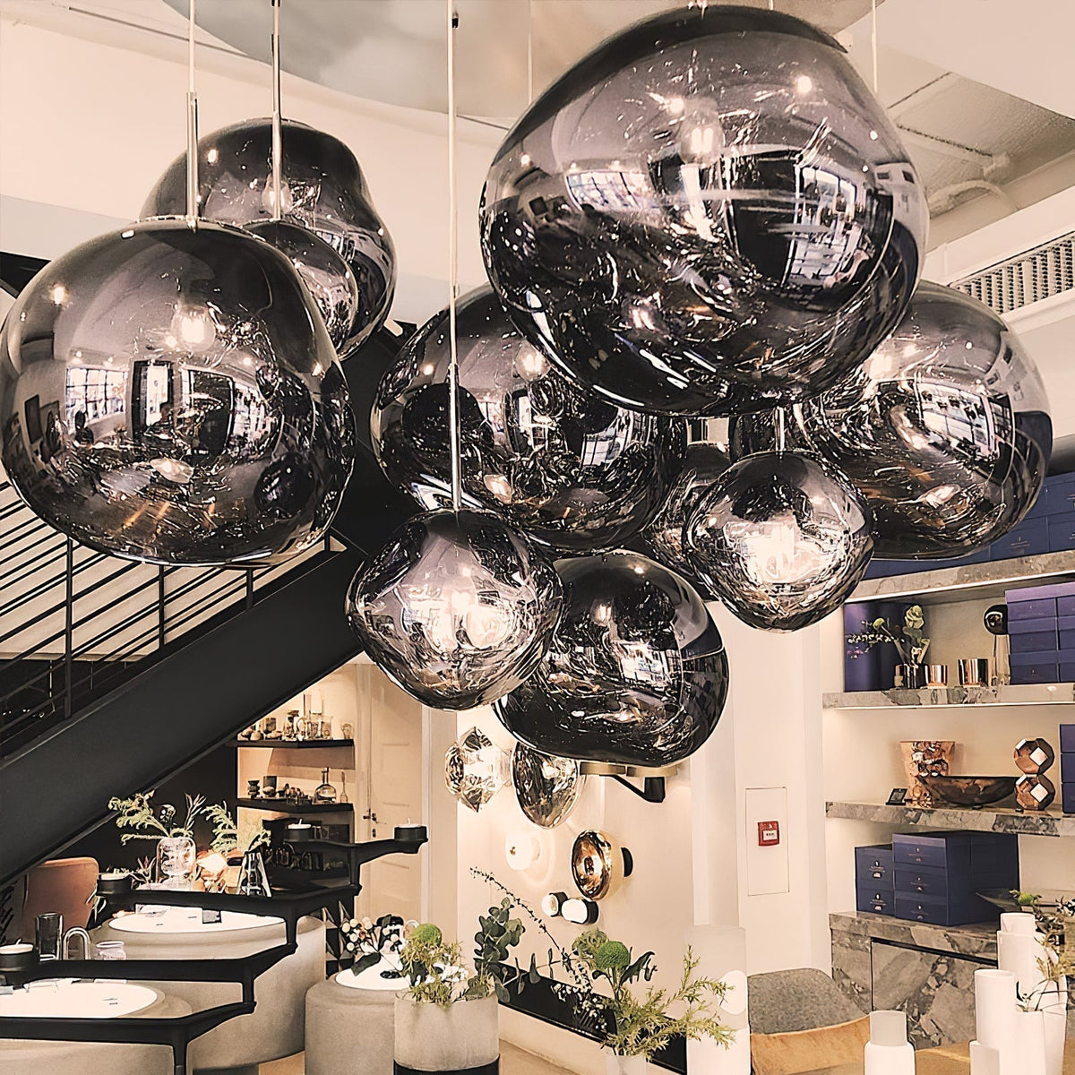 Lumora Pendelleuchte Irregular Cluster Sculptural