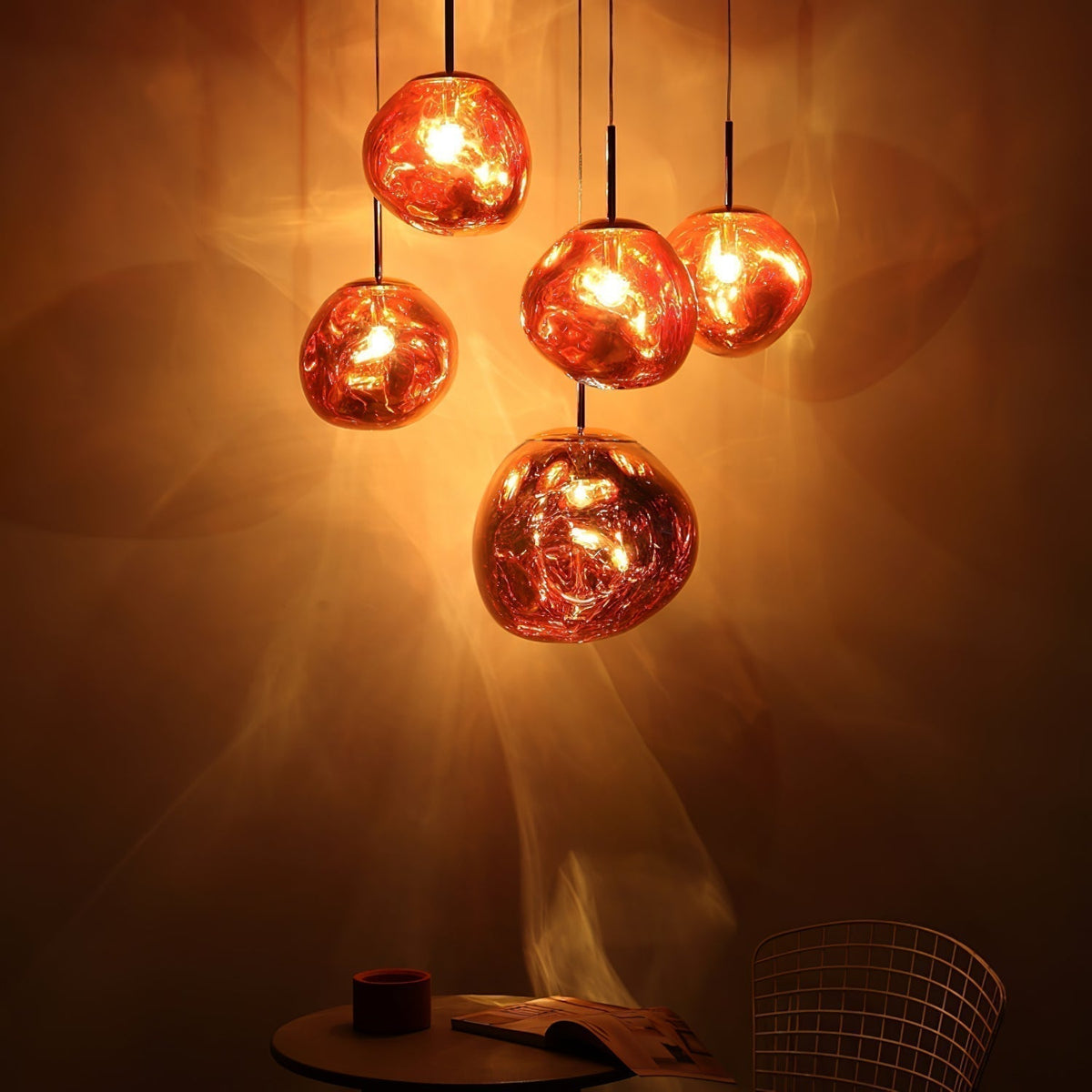 Lumora Pendelleuchte Irregular Cluster Sculptural