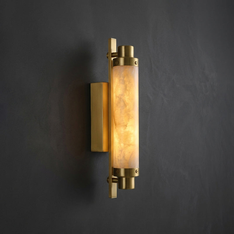 Brambleford Alabaster-Wandleuchte