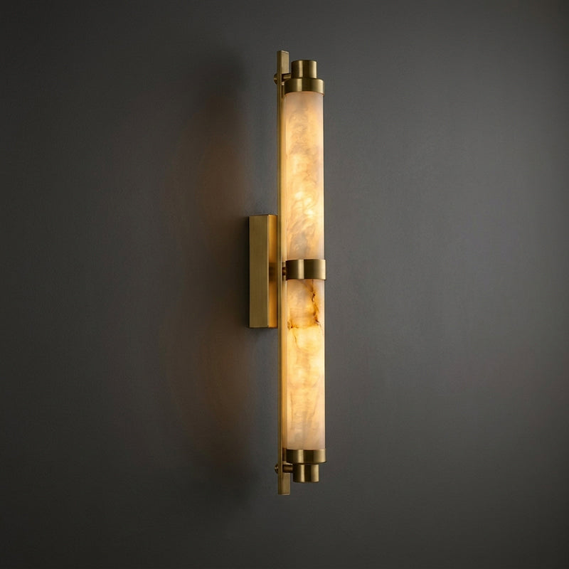 Brambleford Alabaster-Wandleuchte
