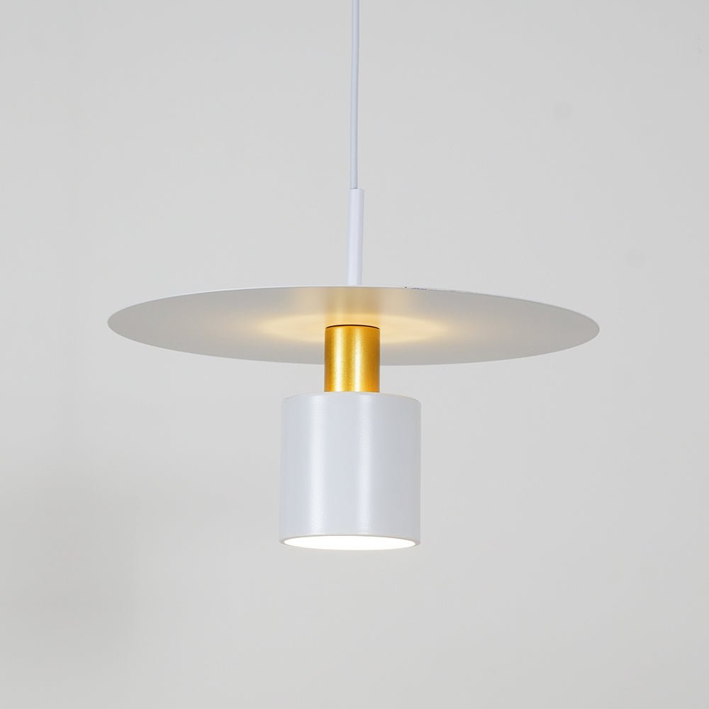 Erixy Pendelleuchte Zylinder Scheibe Industriell