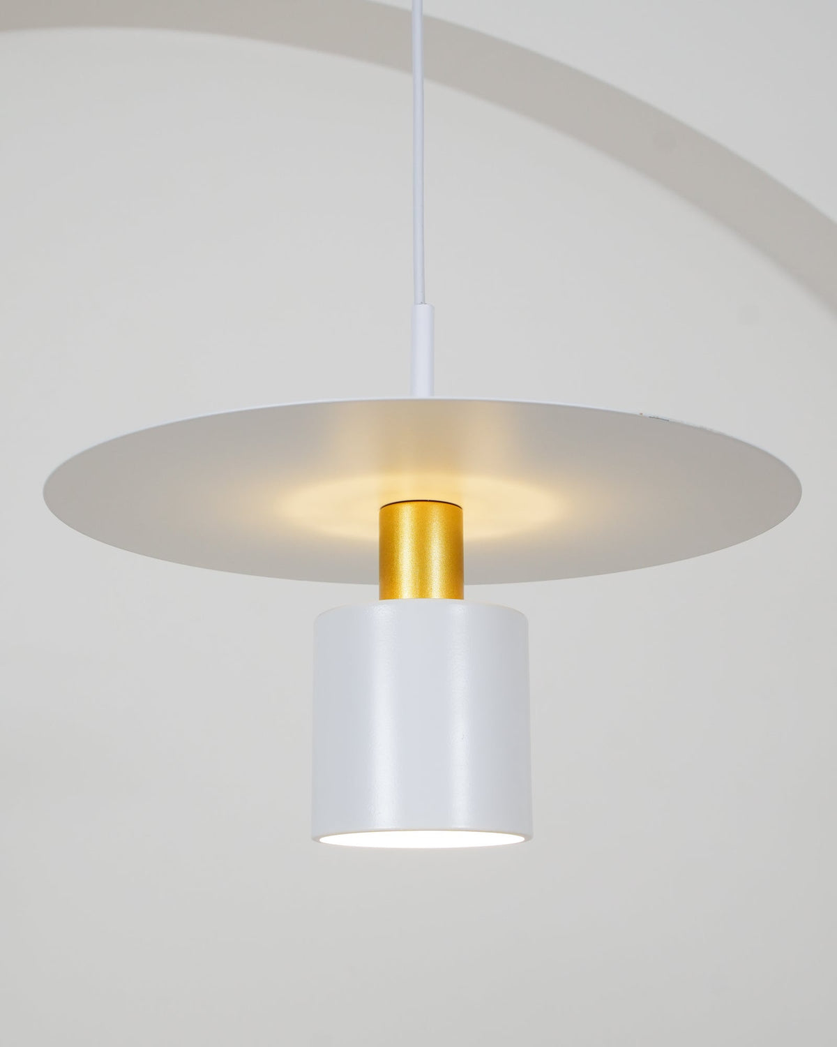 Erixy Pendelleuchte Zylinder Scheibe Industriell