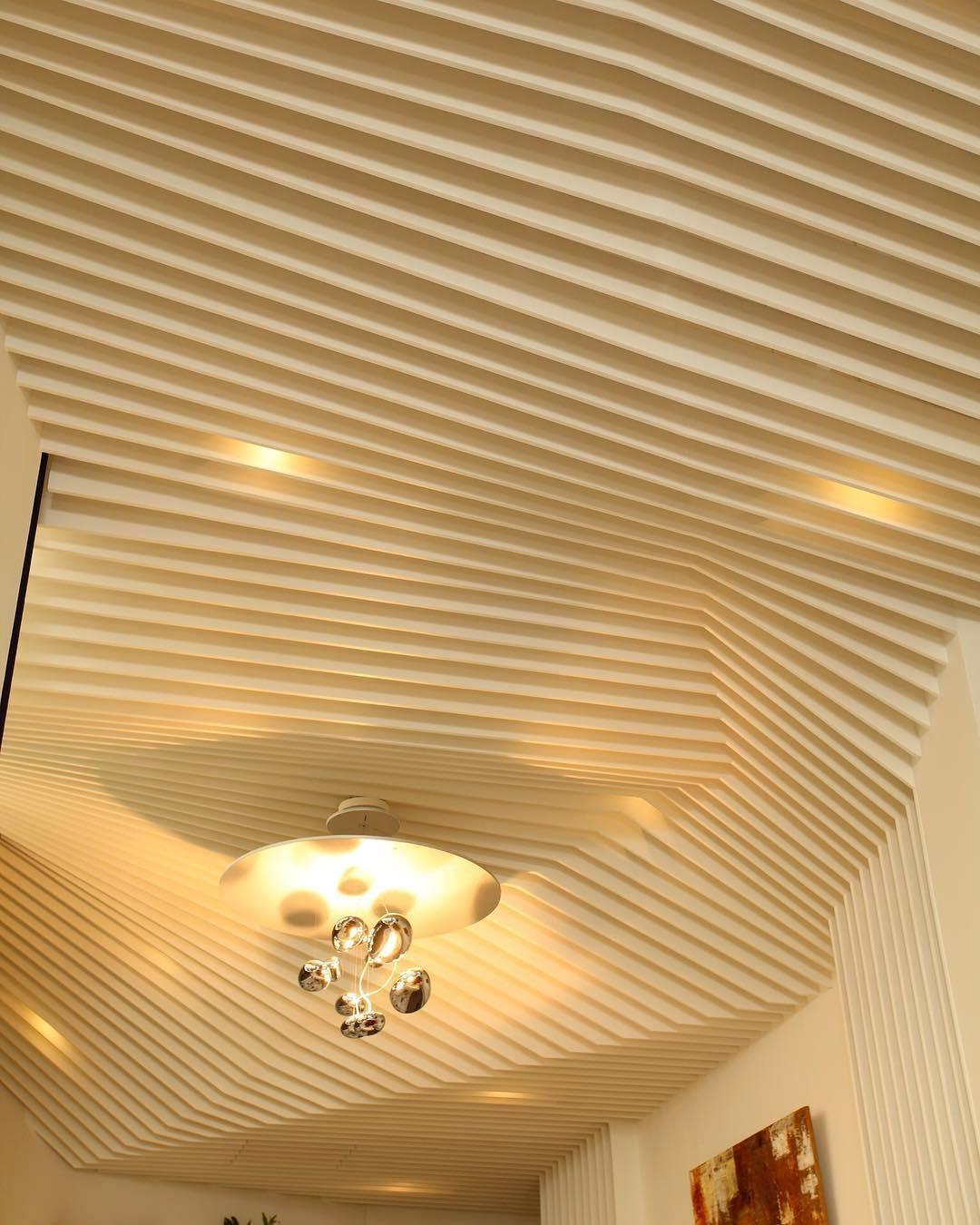 Feririan Deckenleuchte Aluminium Kieselsteinform