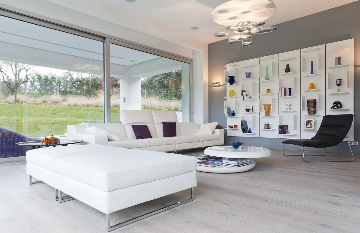 Feririan Deckenleuchte Aluminium Kieselsteinform