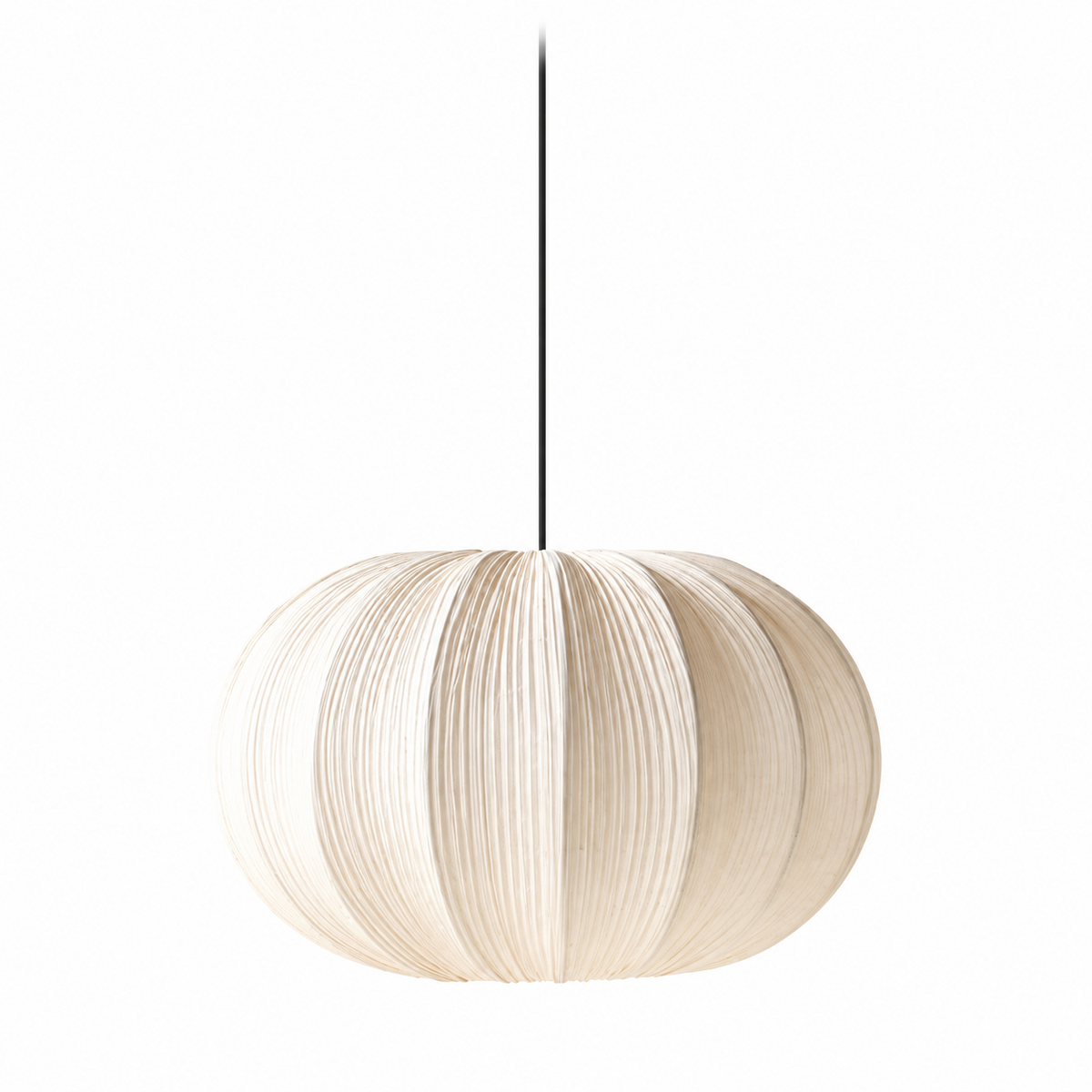 Casterwyn Plissierte Stoff-Pendelleuchte