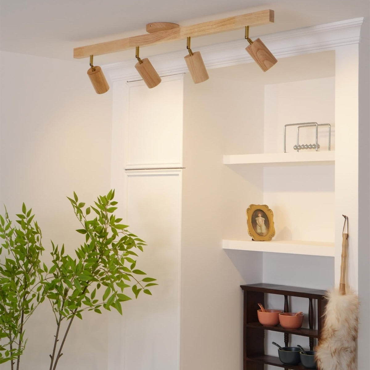 Veril  Deckenstrahler Holz