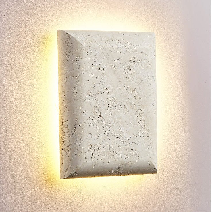 Mesarra Travertin-Wandleuchte