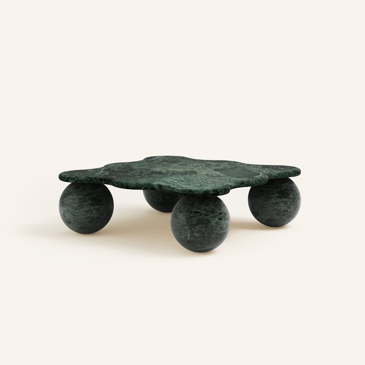 Mesa Tischleuchte aus Kieselsteinform