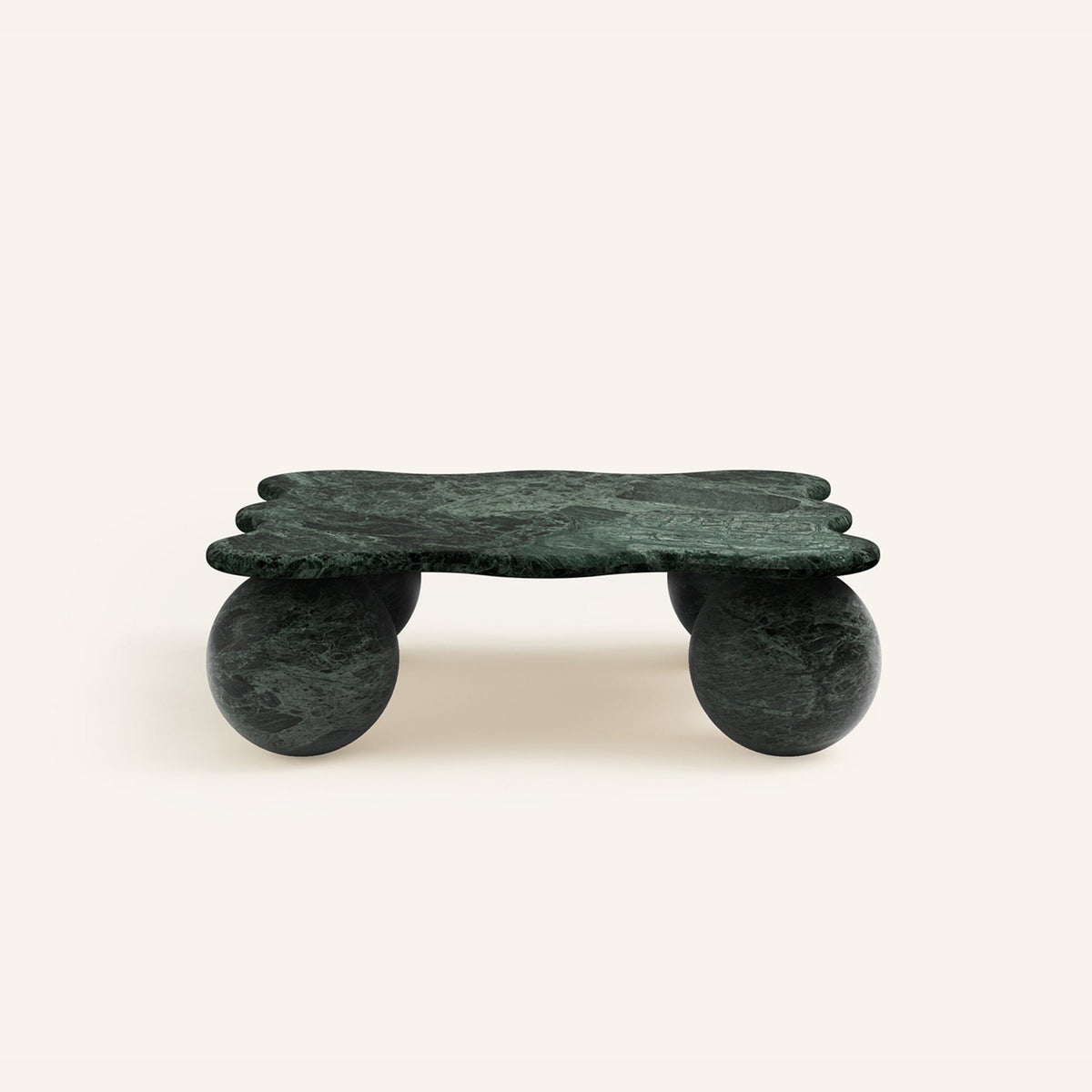 Mesa Tischleuchte aus Kieselsteinform