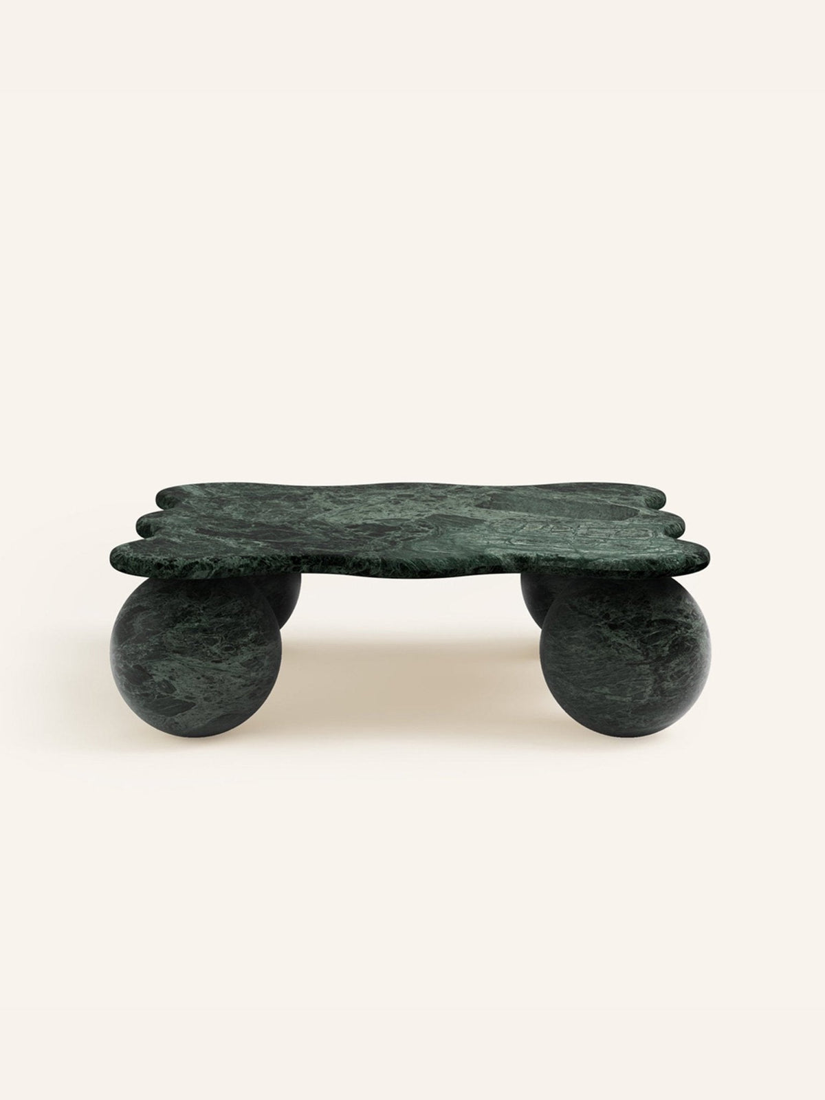 Mesa Tischleuchte aus Kieselsteinform