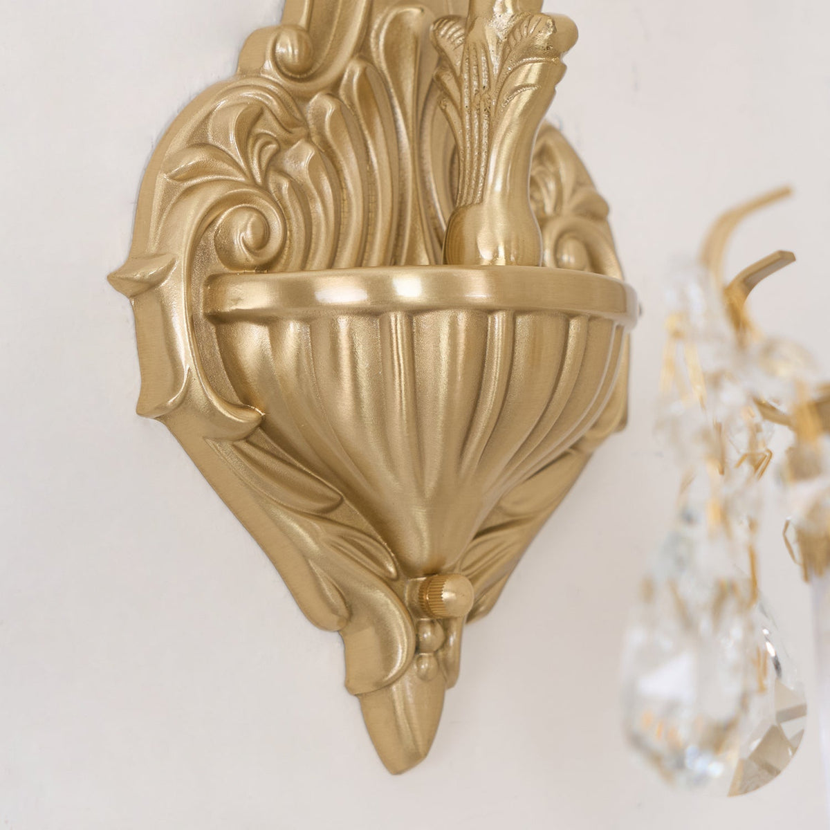 Vireon Wandleuchte Gold Doppel-Wandleuchte modern zeitgenössisch