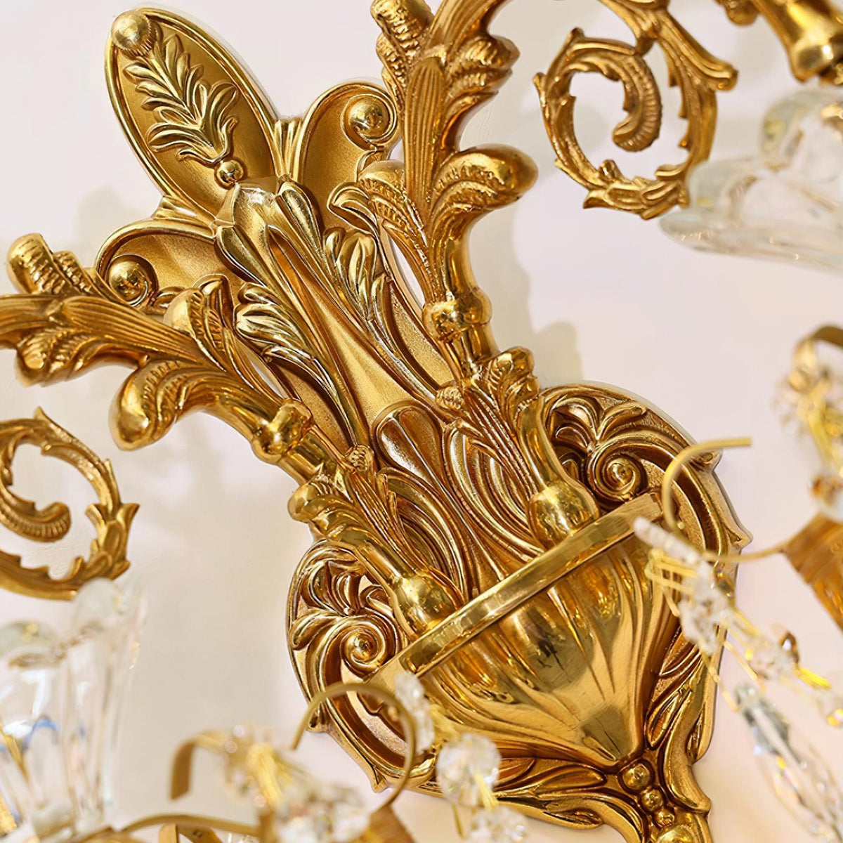 Vireon Wandleuchte Gold Doppel-Wandleuchte modern zeitgenössisch