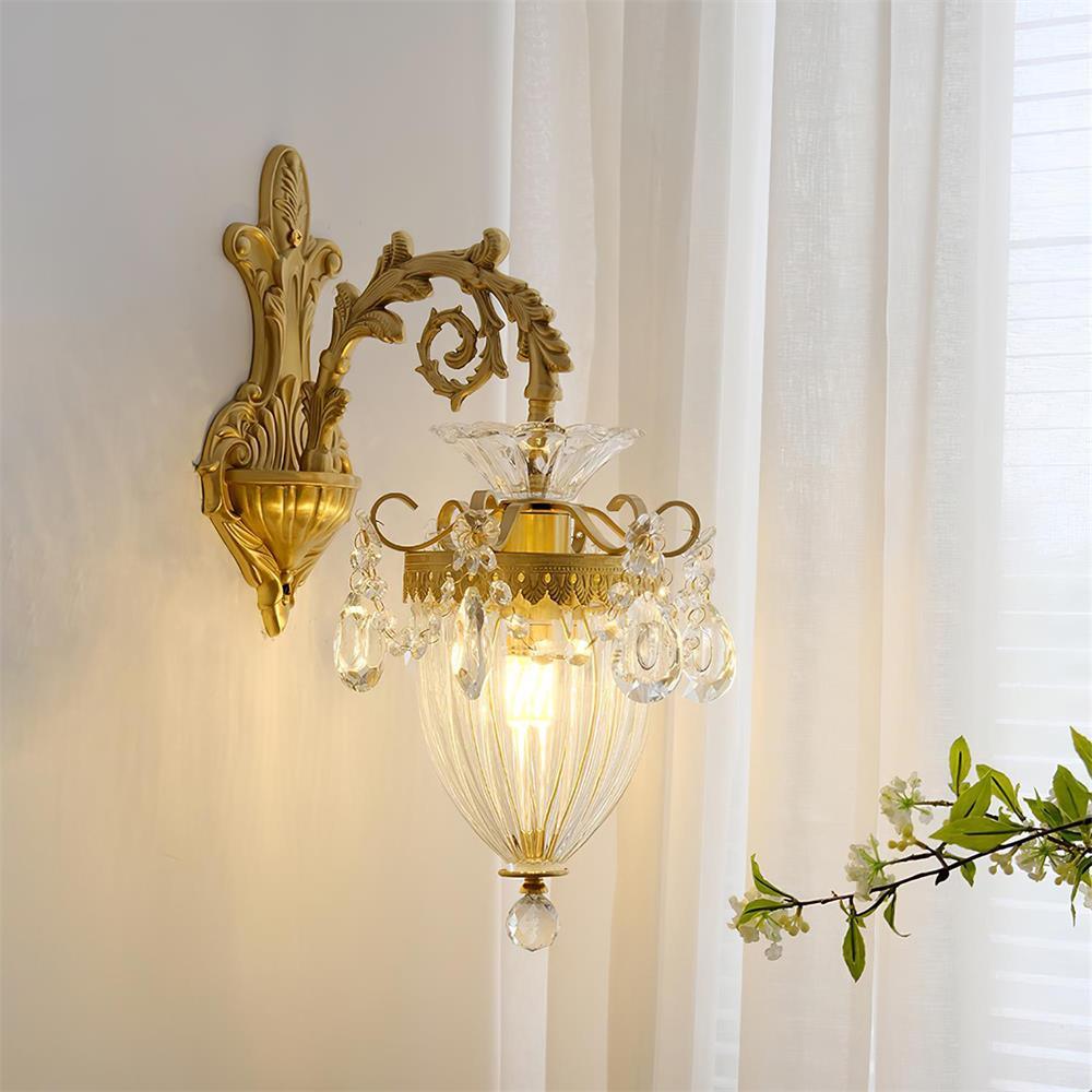 Vireon Wandleuchte Gold Doppel-Wandleuchte modern zeitgenössisch