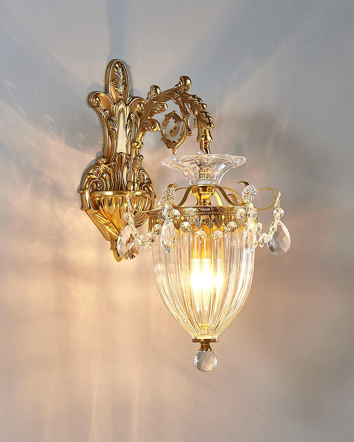 Vireon Wandleuchte Gold Doppel-Wandleuchte modern zeitgenössisch