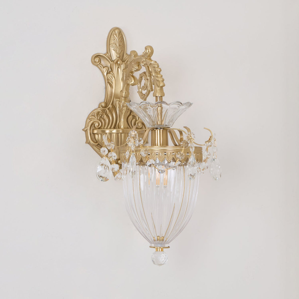 Vireon Wandleuchte Gold Doppel-Wandleuchte modern zeitgenössisch