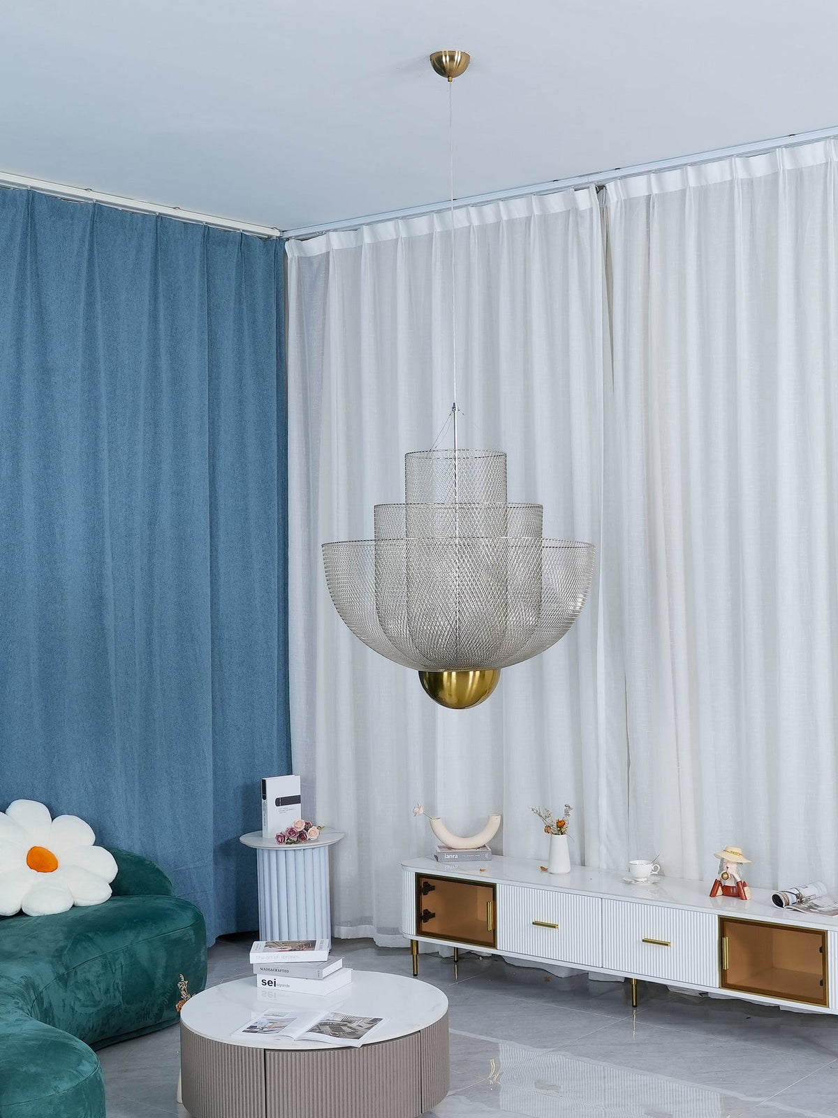 Terielissa Kronleuchter Meshmatics Radiant Wirework