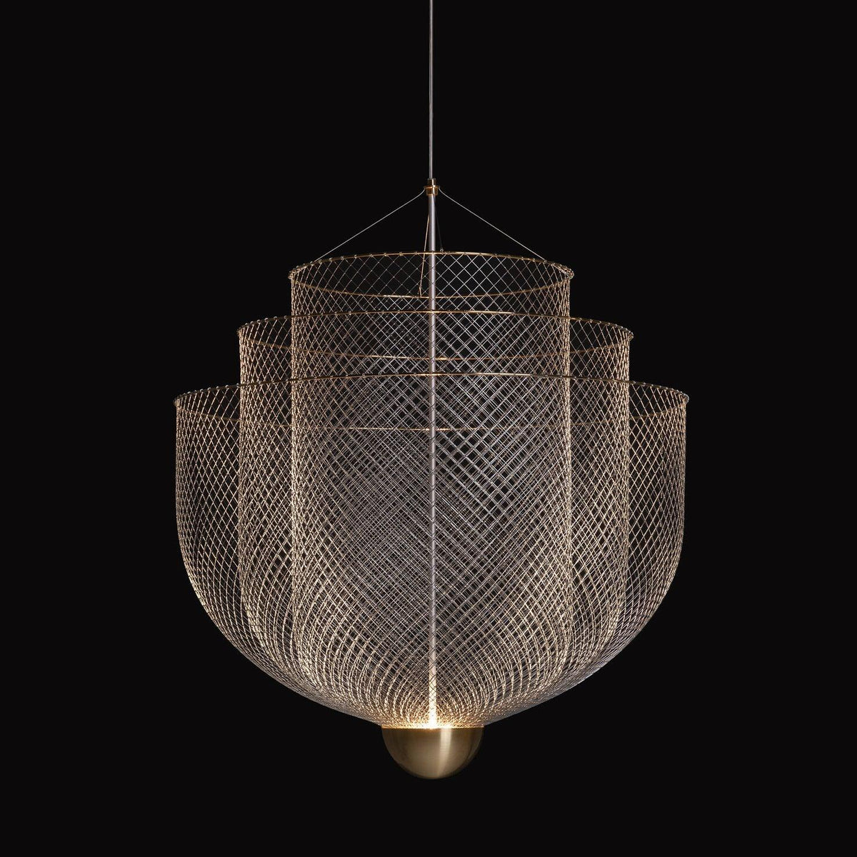 Terielissa Kronleuchter Meshmatics Radiant Wirework