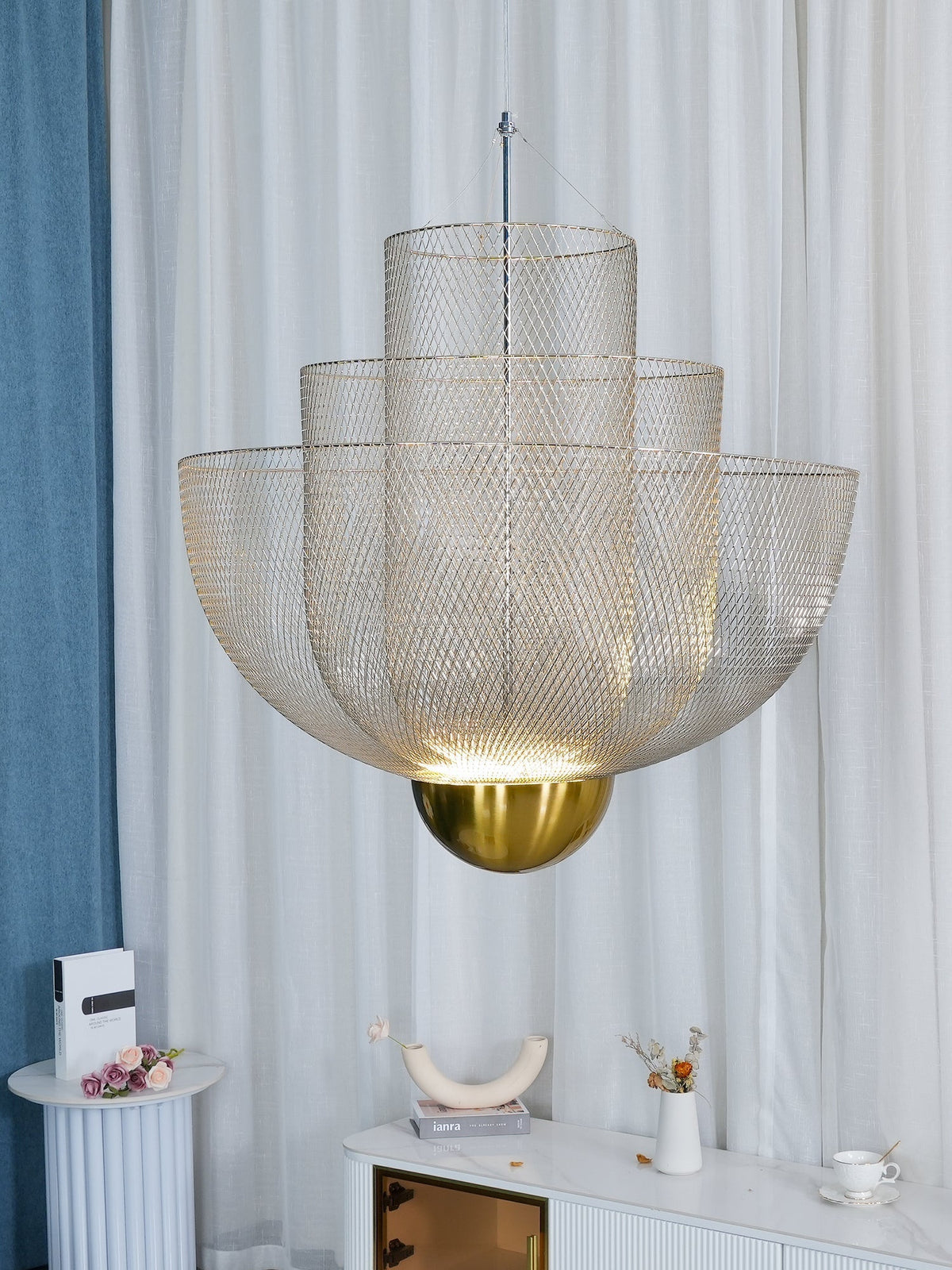 Terielissa Kronleuchter Meshmatics Radiant Wirework