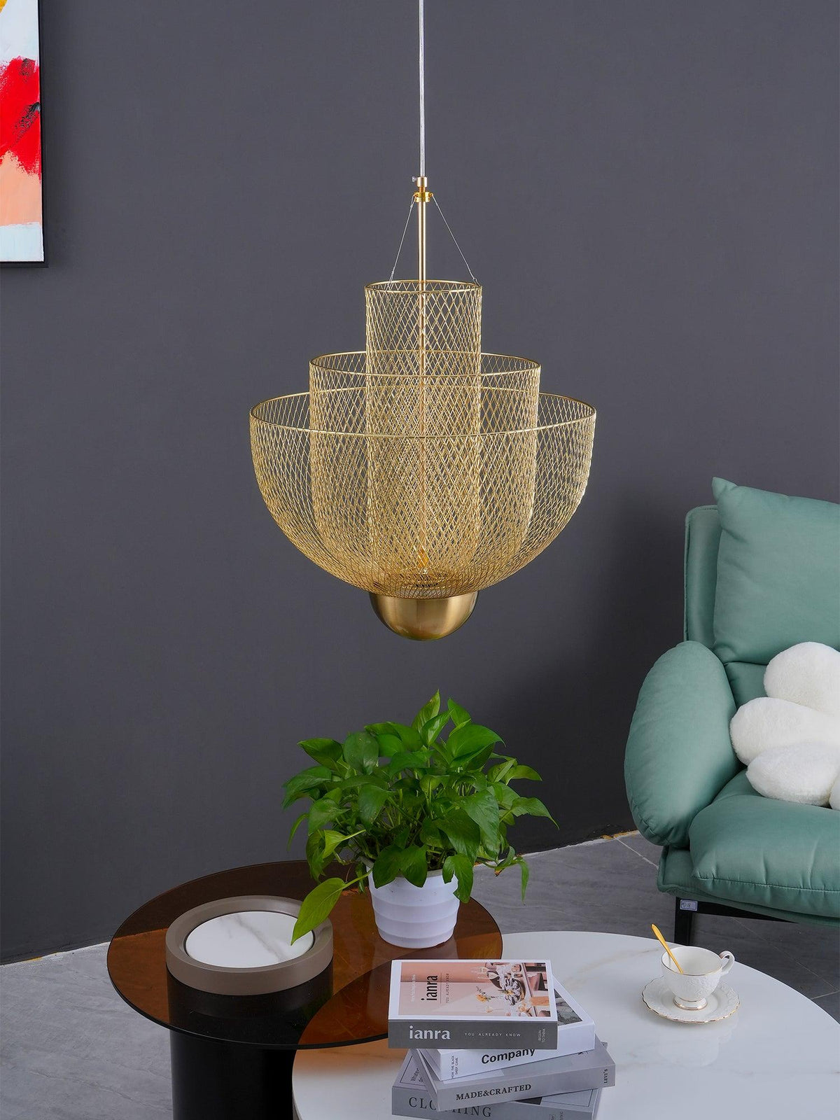 Terielissa Kronleuchter Meshmatics Radiant Wirework