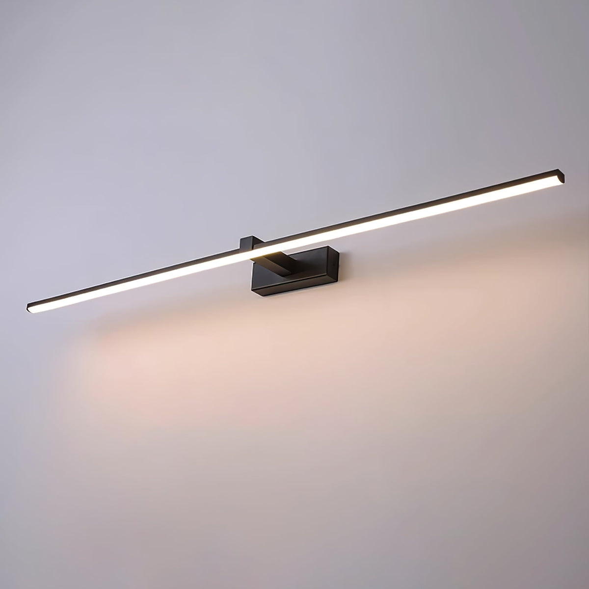 Yume lineare zeitgenössische minimalistische Wandleuchte aus Spiegel