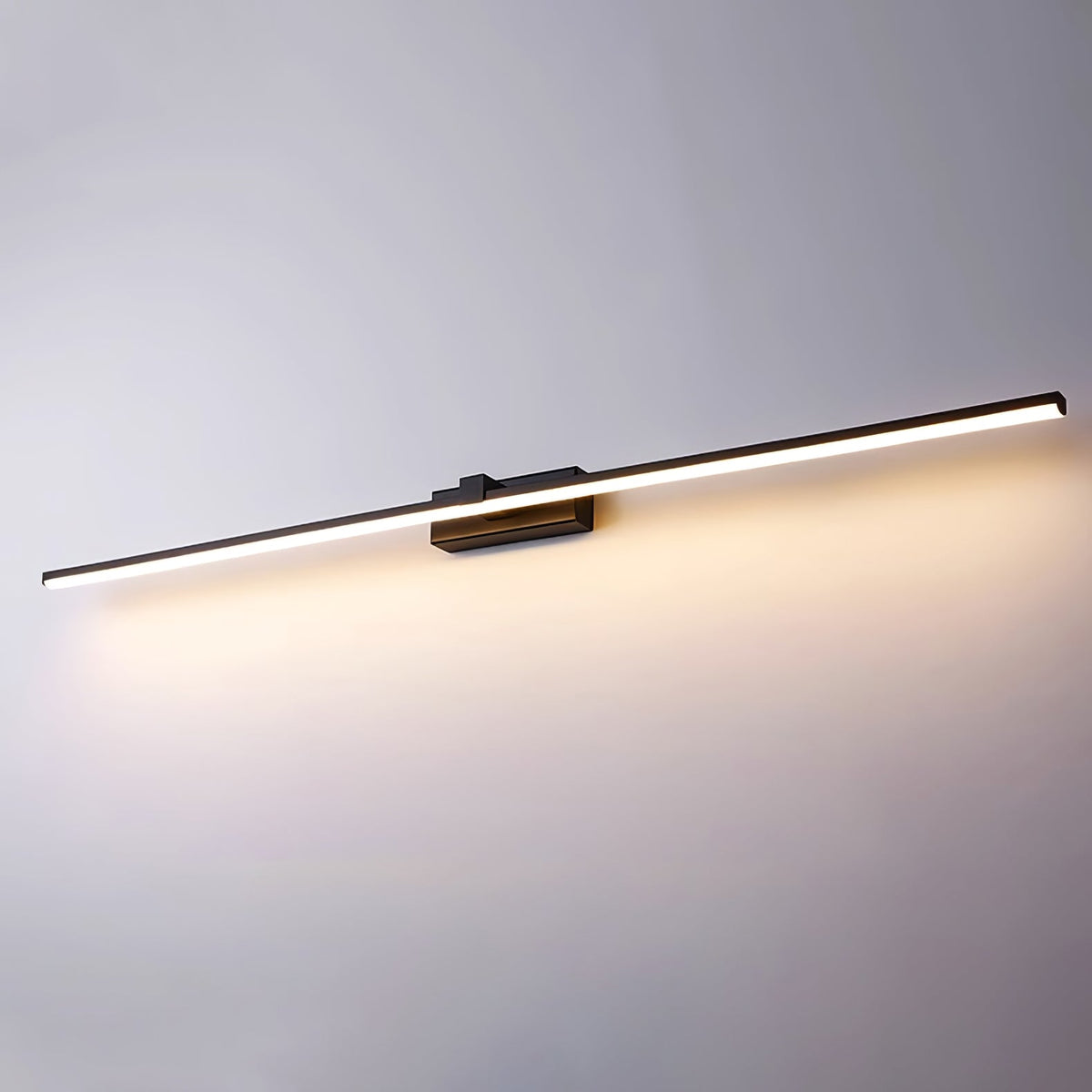 Yume lineare zeitgenössische minimalistische Wandleuchte aus Spiegel