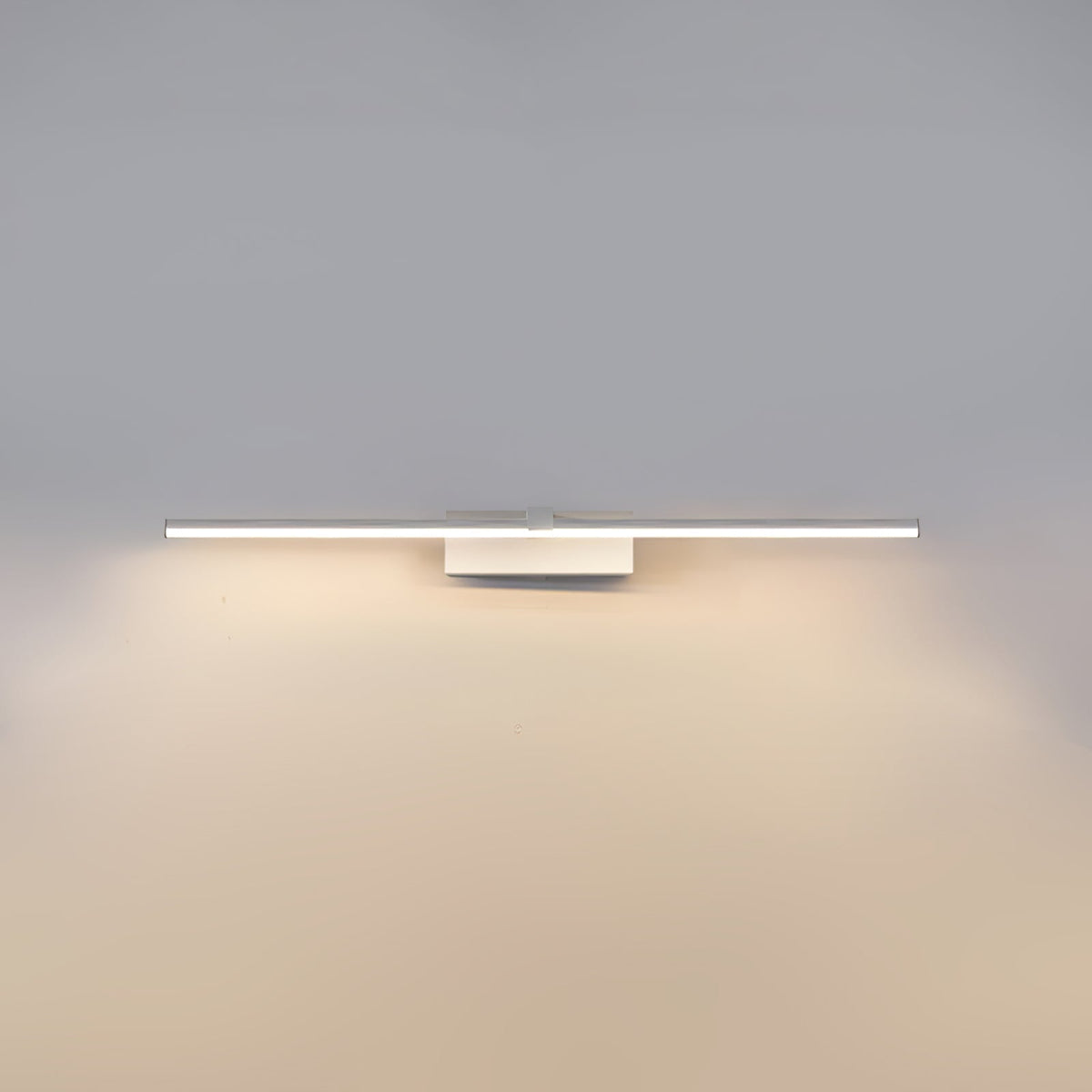 Yume lineare zeitgenössische minimalistische Wandleuchte aus Spiegel