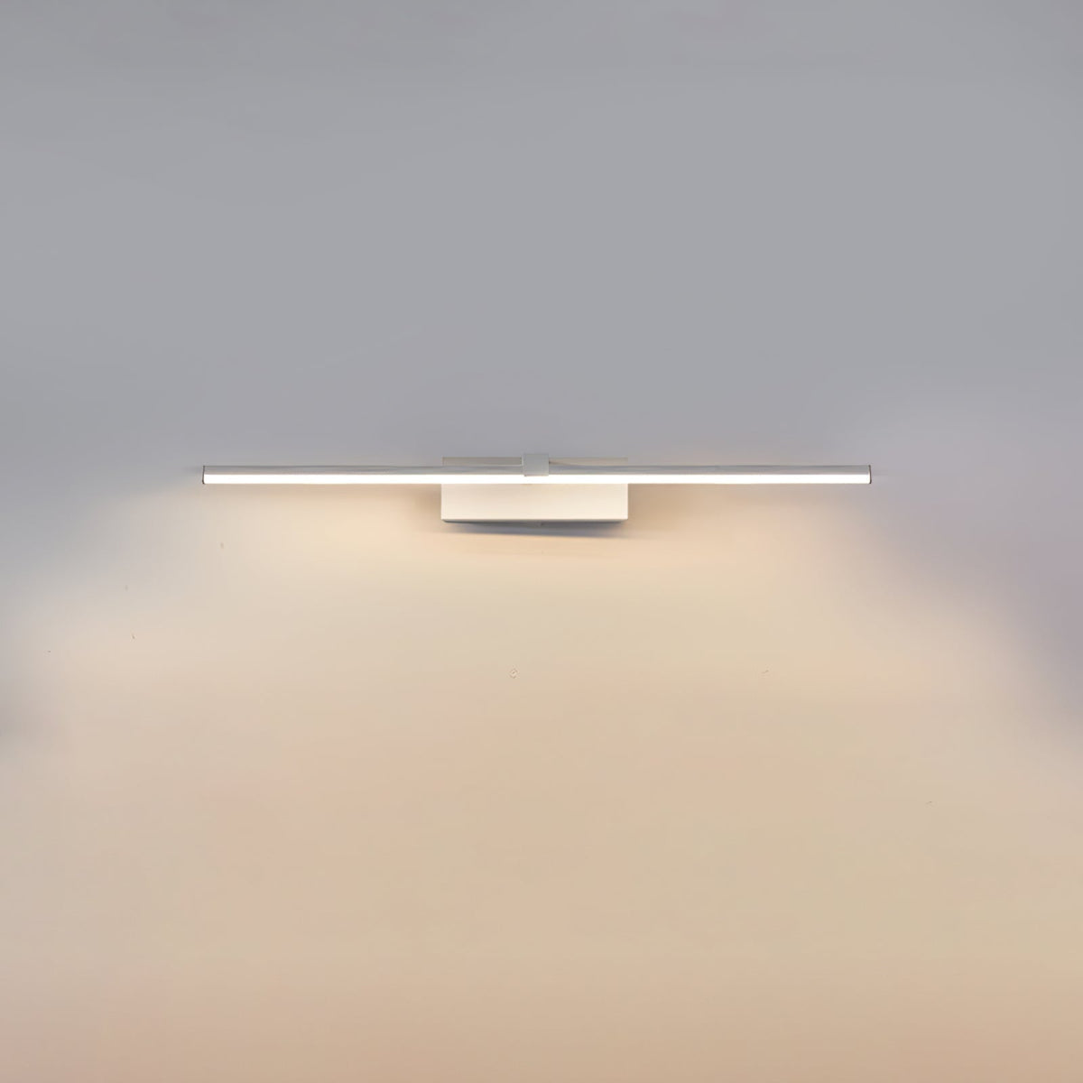 Yume lineare zeitgenössische minimalistische Wandleuchte aus Spiegel