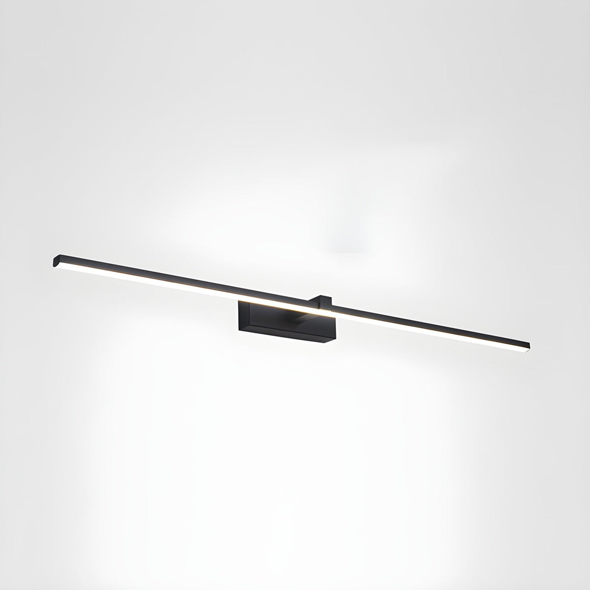 Yume lineare zeitgenössische minimalistische Wandleuchte aus Spiegel