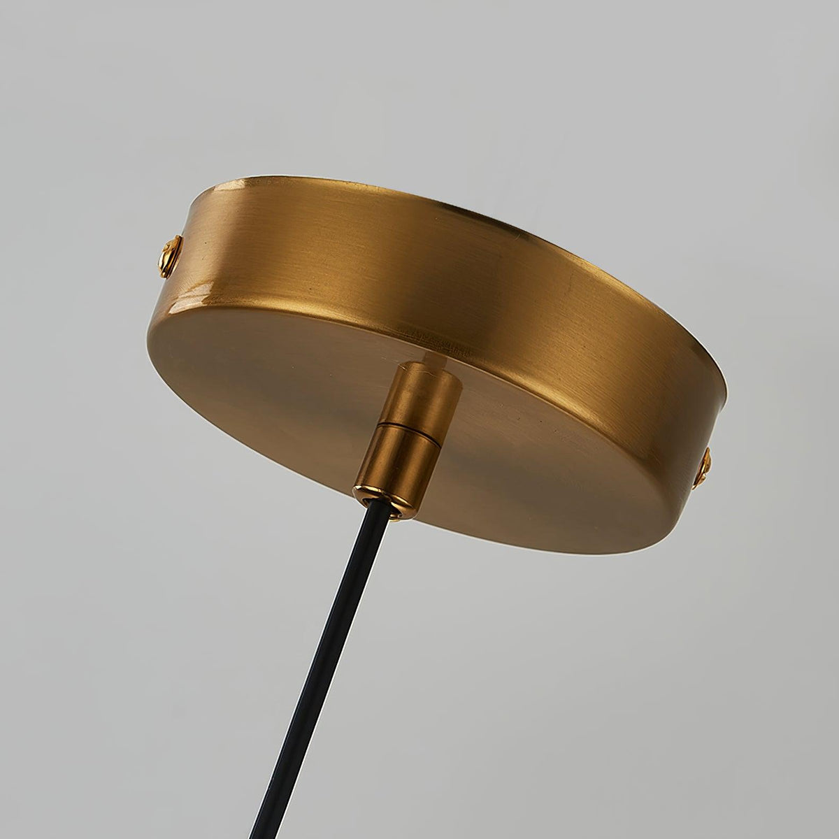 Aged Pendelleuchte im modernen minimalistischen Stil mit Kuppel aus Glas