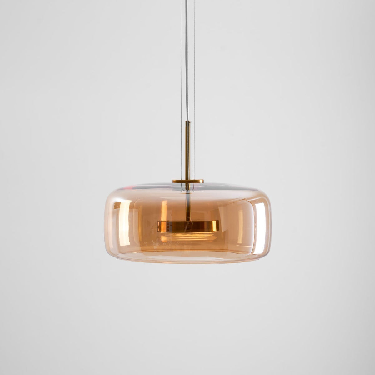 Obsidian Pendelleuchte moderne Glaspendelleuchte