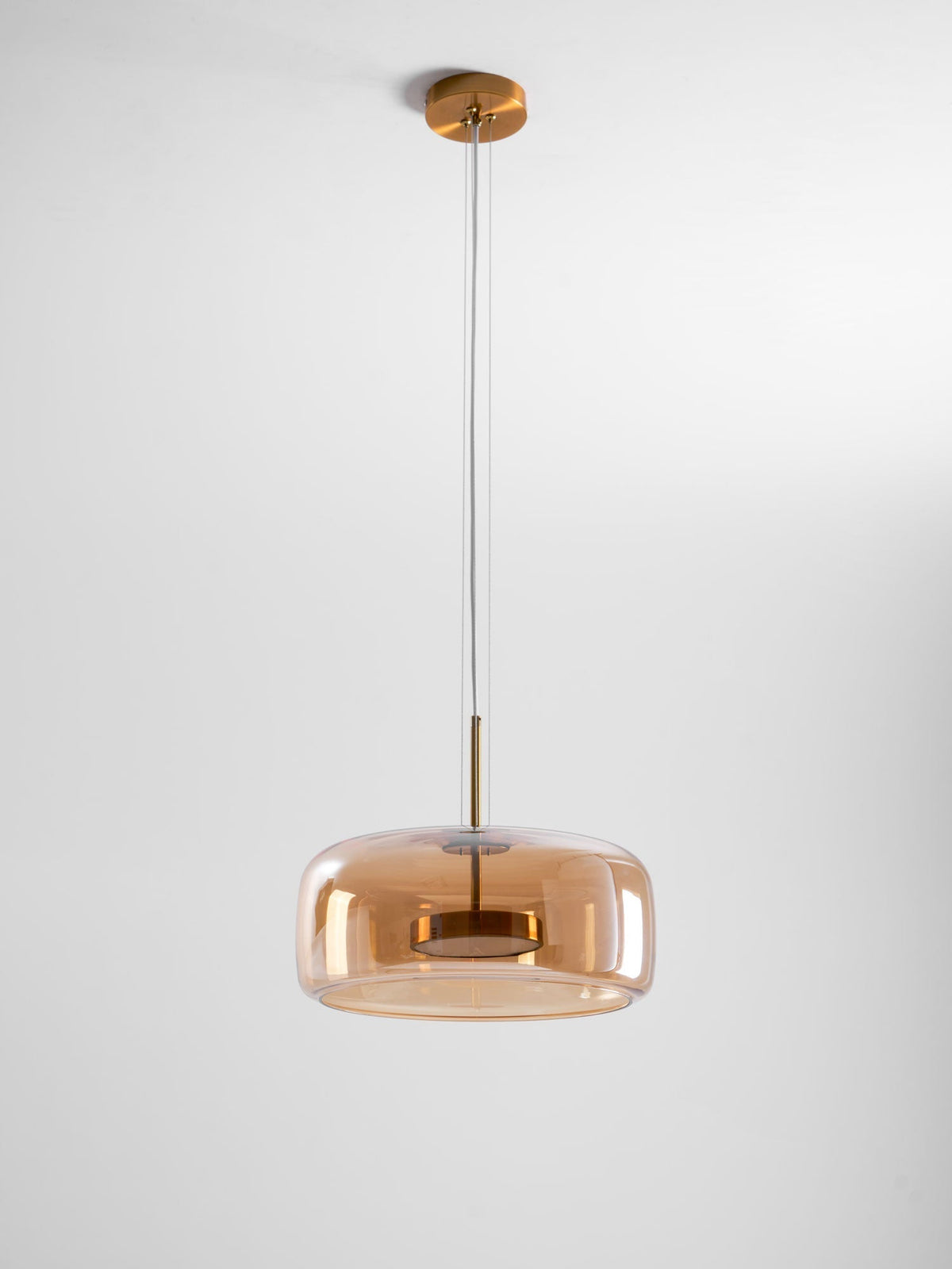 Obsidian Pendelleuchte moderne Glaspendelleuchte