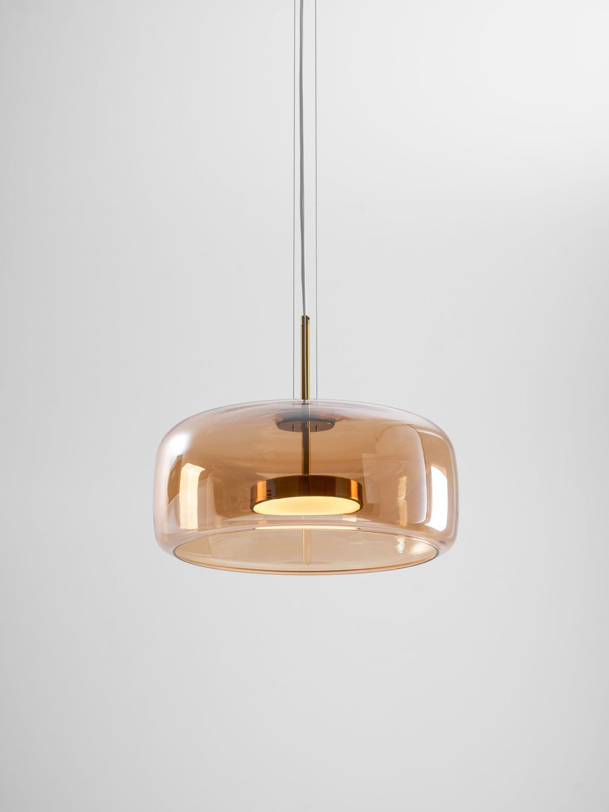 Obsidian Pendelleuchte moderne Glaspendelleuchte