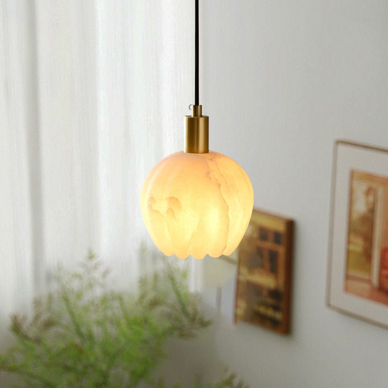Albuenne Mian Alabaster Pendelleuchte