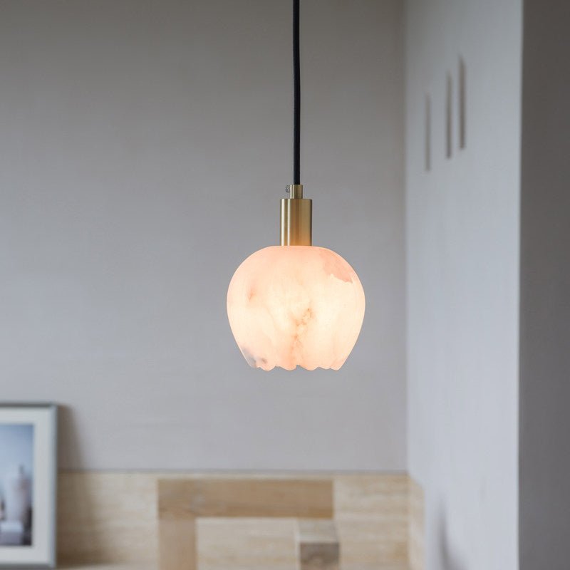 Albuenne Mian Alabaster Pendelleuchte