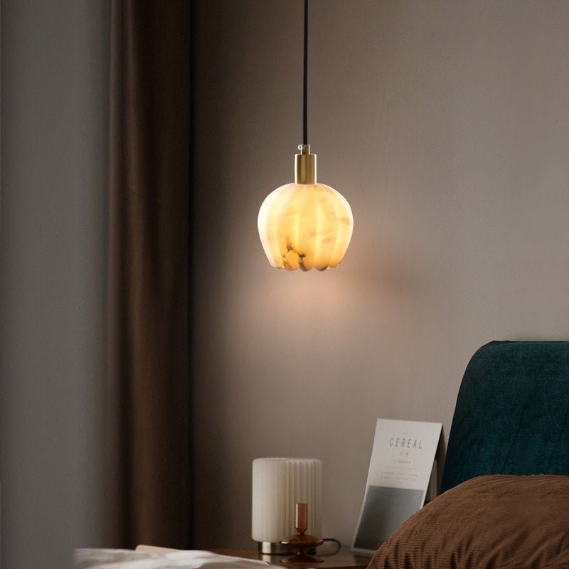 Albuenne Mian Alabaster Pendelleuchte