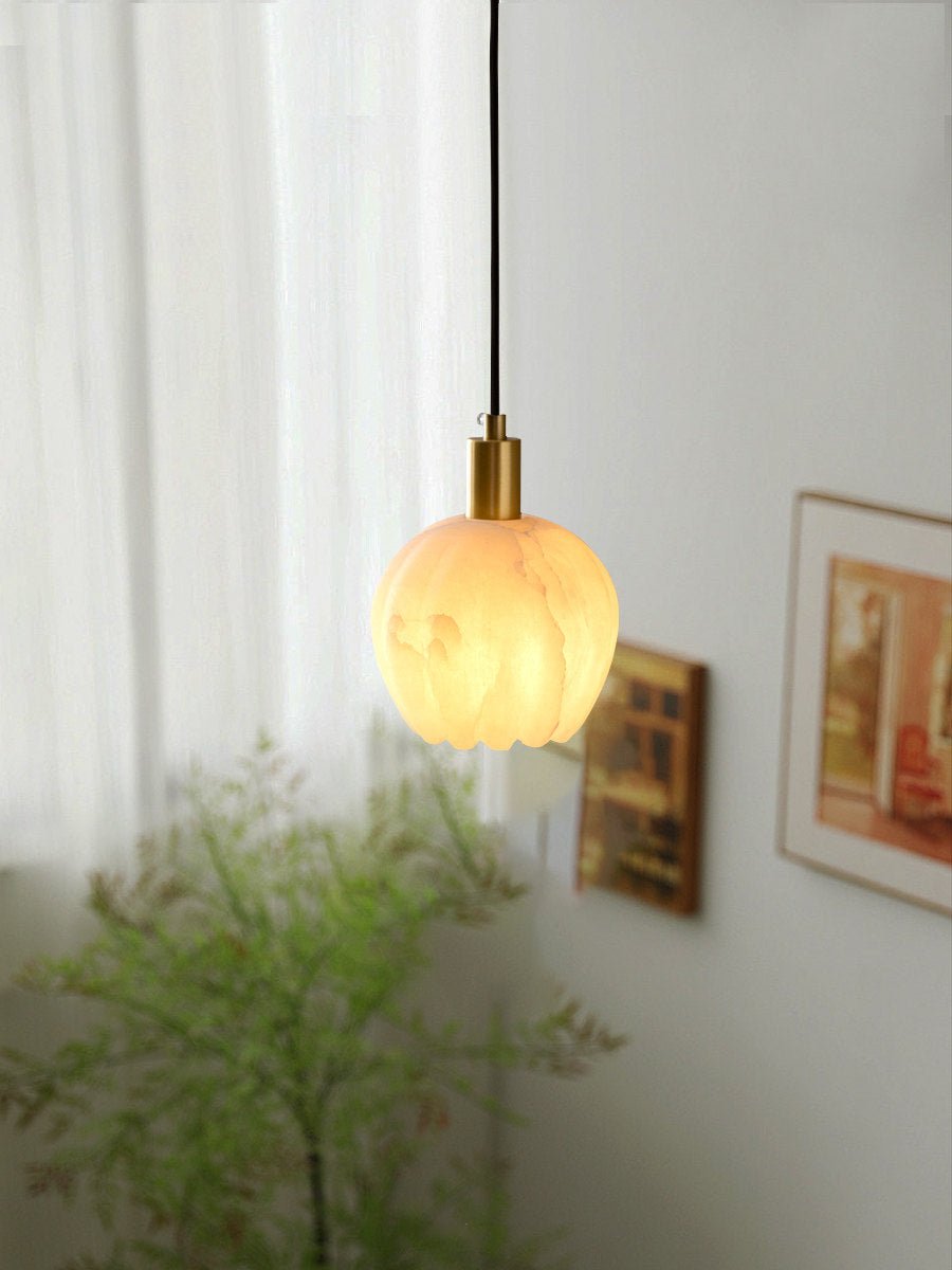 Albuenne Mian Alabaster Pendelleuchte