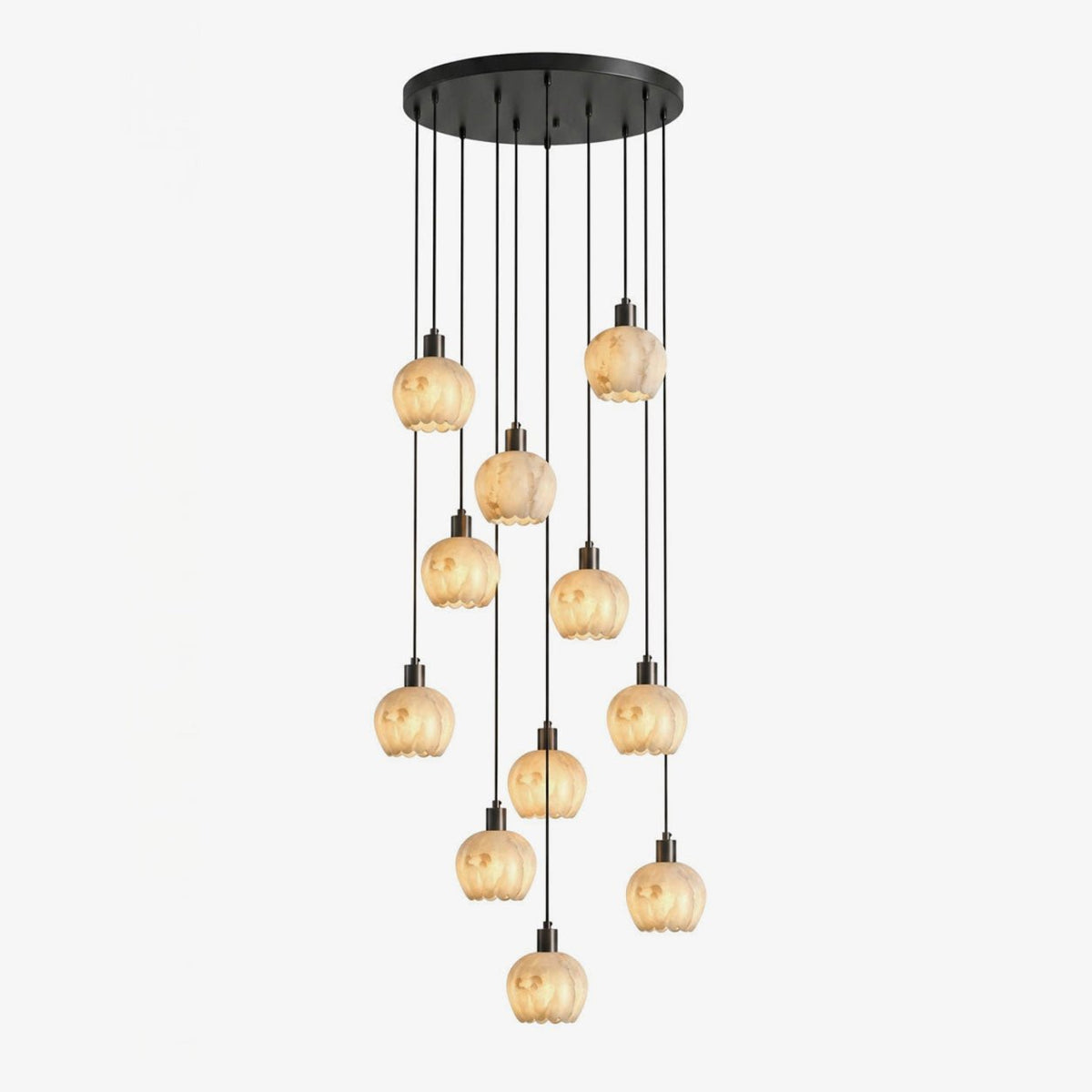 Albuenne Mian Alabaster Pendelleuchte
